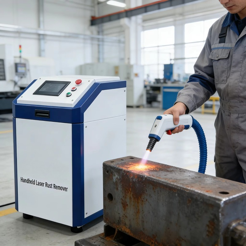 Industrial Laser Paint Remover - Machine de nettoyage au laser portable