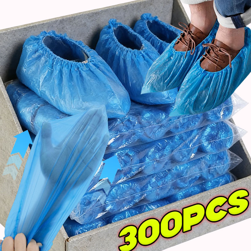 Dust Shoe Cnc - Surchaussures jetables en plastique antidérapantes, protection