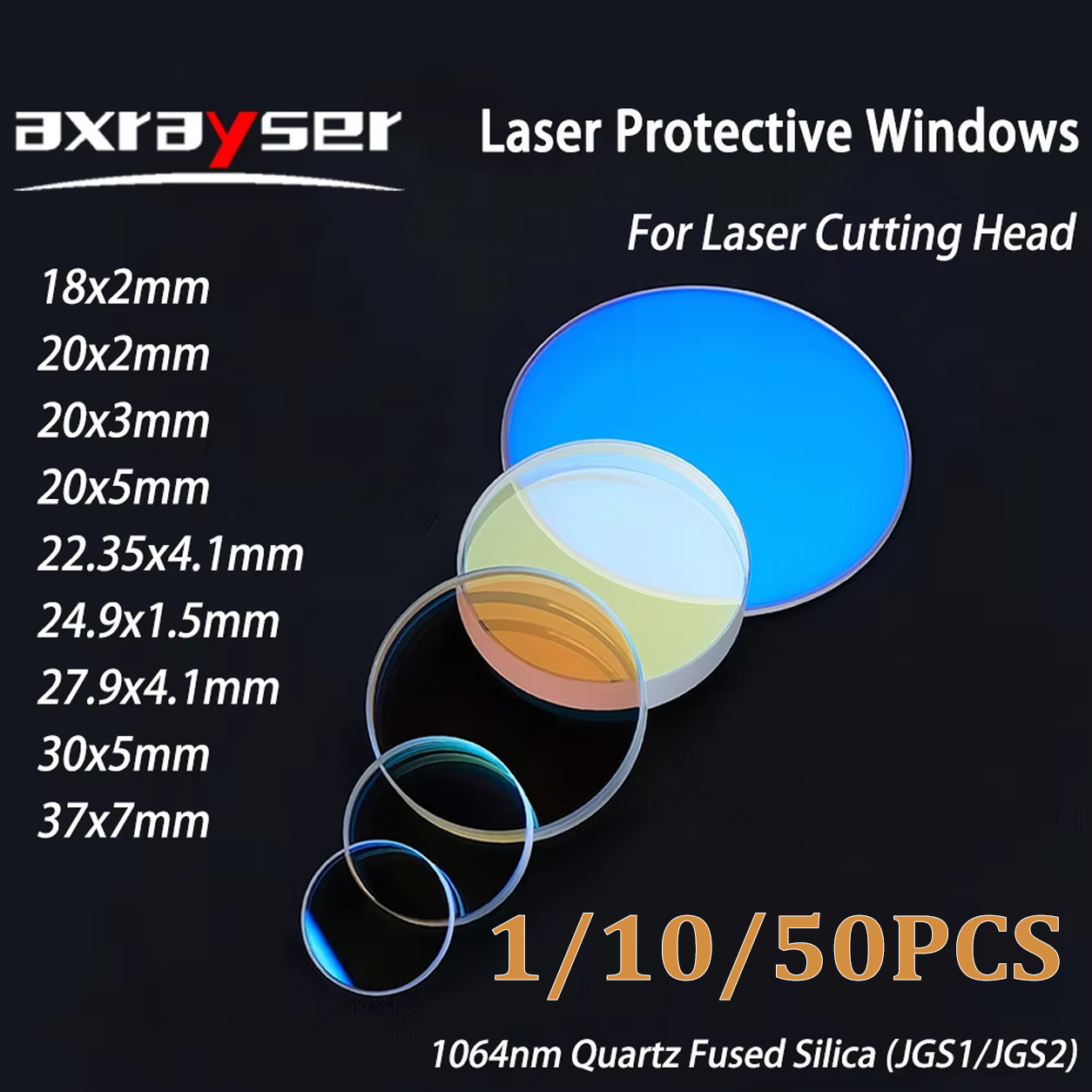 Lentille de protection laser à - Industrial Fiber Laser avis et prix