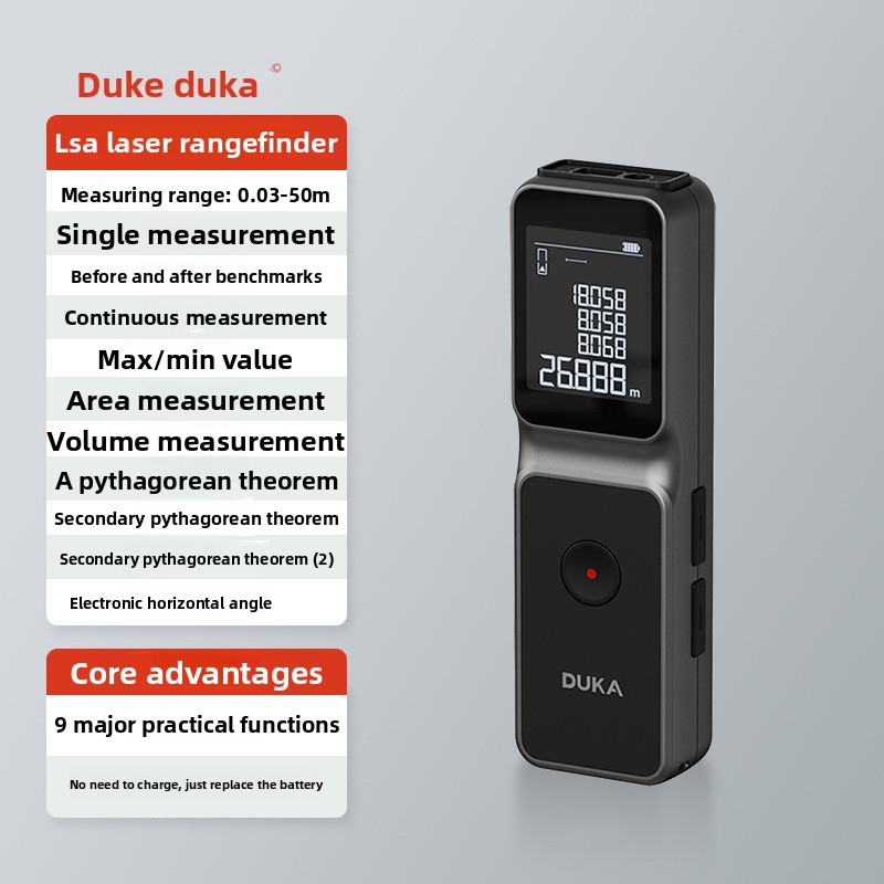Télémètre laser DUKA LSA, disp - Industrial Laser Measuring Device avis et prix