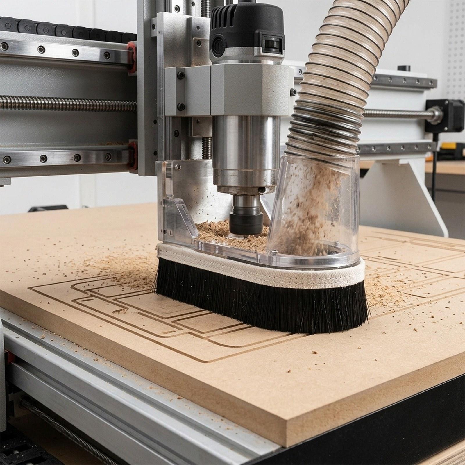 Brosse à vide CNC de remplacem - Dust Shoe Cnc avis et prix